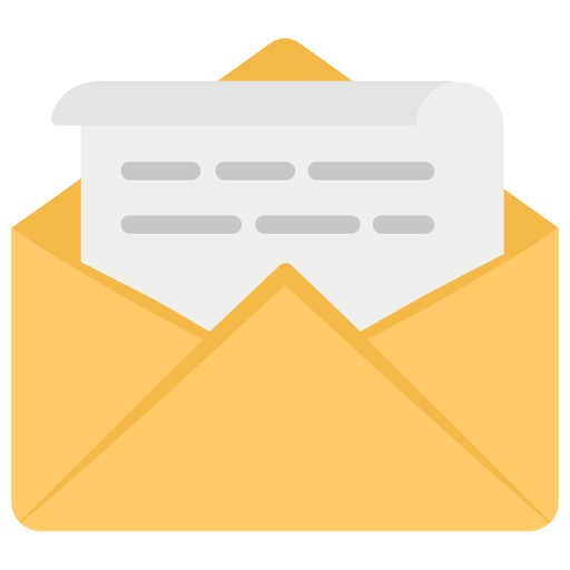 apri e-mail Generic Flat icona