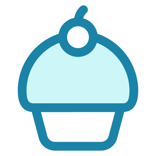 Muffin Generic Blue icon