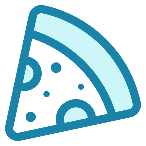 Pizza Generic Blue icon