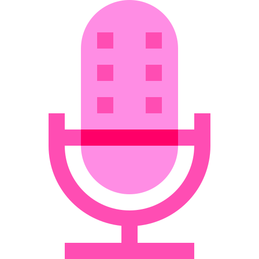 microfoon Basic Sheer Flat icoon