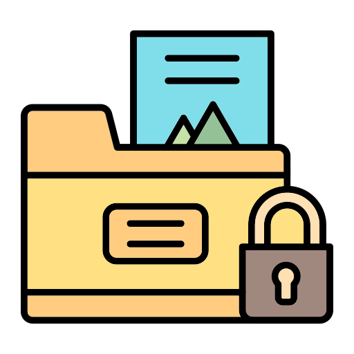 Locked Generic Outline Color icon