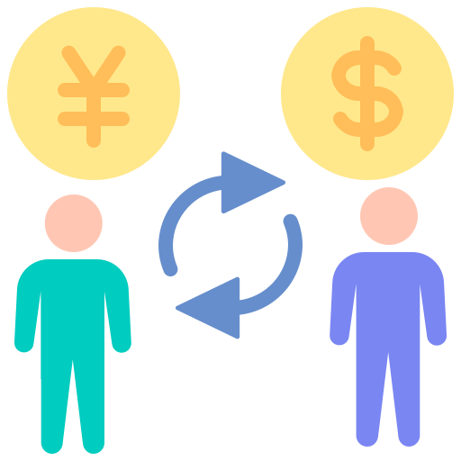 Currency exchange Generic Flat icon