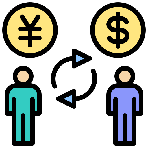 Обмен валюты Generic Outline Color иконка
