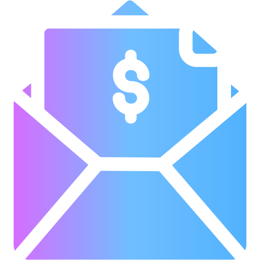 Email Generic Flat Gradient icon