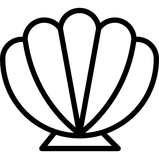 conchiglia turkkub Lineal icona