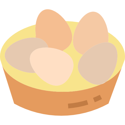 Eggs turkkub Flat icon