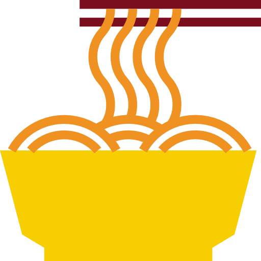 Noodles turkkub Flat icon