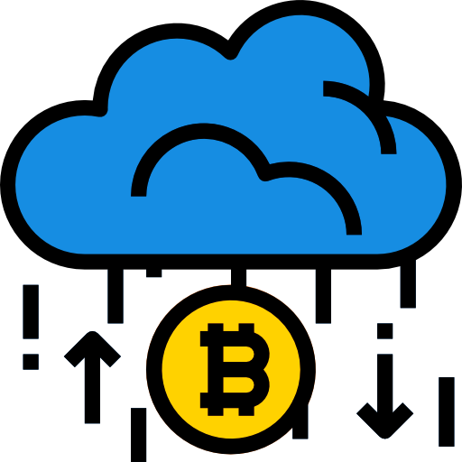 bitcoin turkkub Lineal Color icon