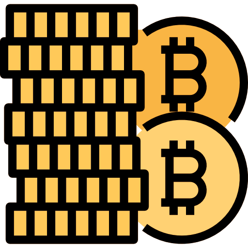 Bitcoin turkkub Lineal Color icon