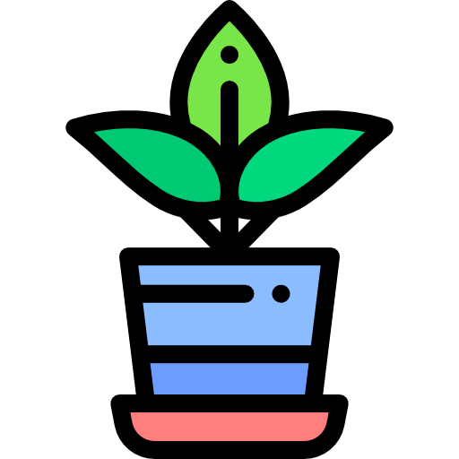 Plant Detailed Rounded Lineal color icon