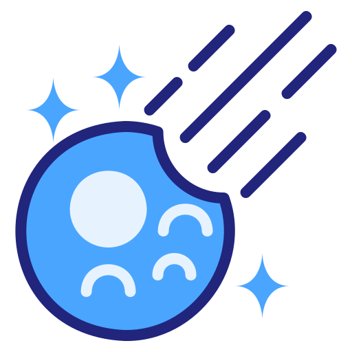 小惑星 Generic Blue icon