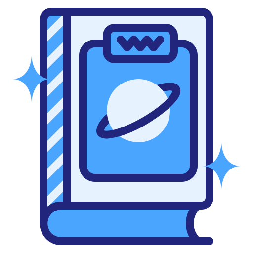 astronomie Generic Blue icon