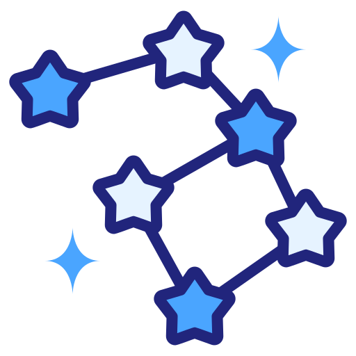 星座 Generic Blue icon