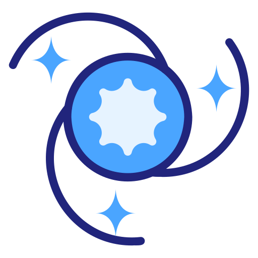 galaxia Generic Blue icono