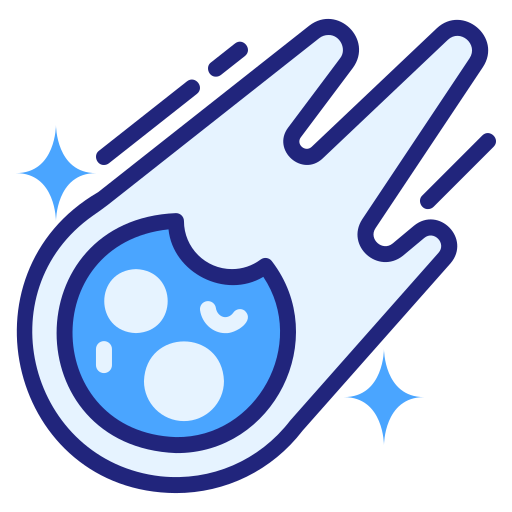 meteorito Generic Blue icono