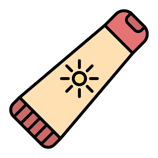 protezione solare Generic Outline Color icona