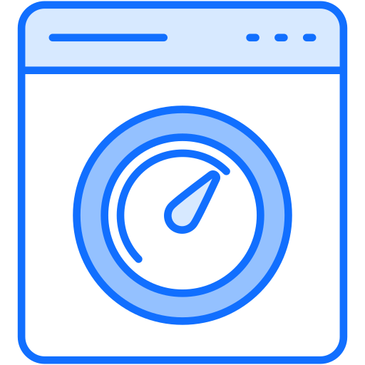 Speedometer Generic Blue icon