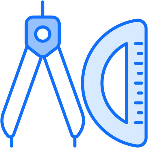 Design tools Generic Blue icon