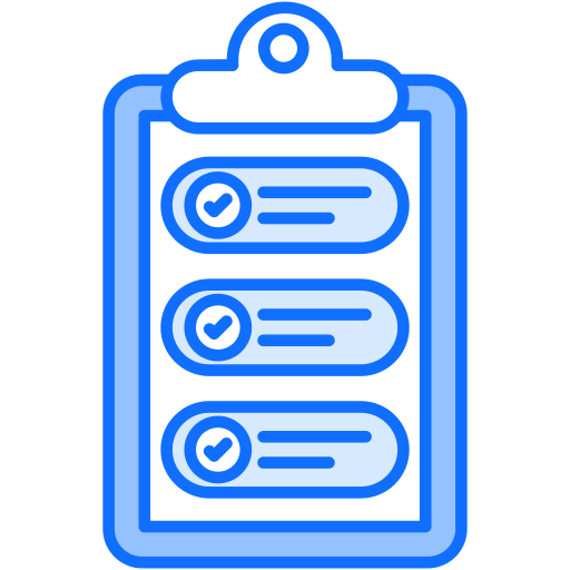작업 목록 Generic Blue icon