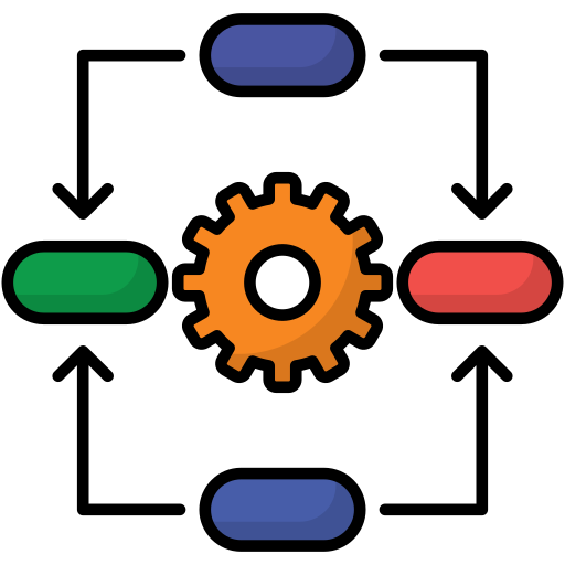 Dependencies Generic Outline Color icon