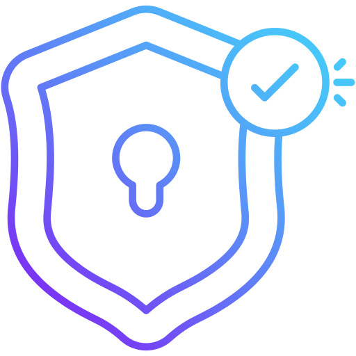 sicurezza Generic Gradient icona