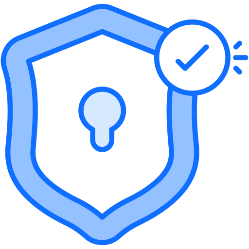 安全 Generic Blue icon