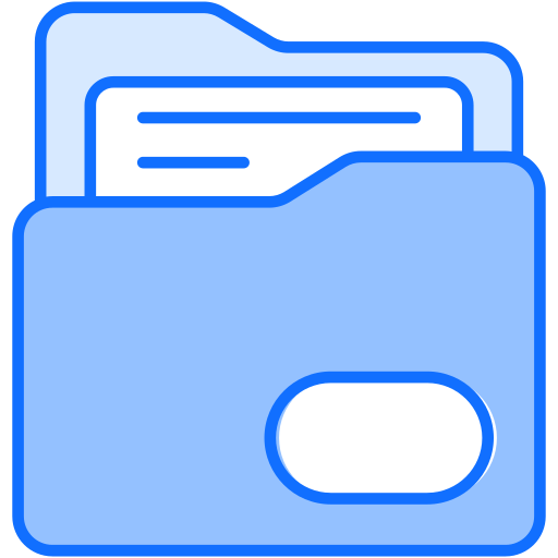 データ Generic Blue icon