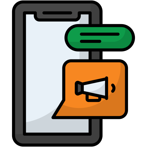 Mobile marketing Generic Outline Color icon