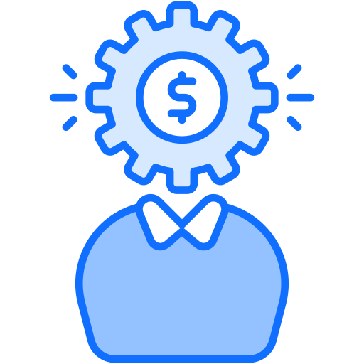account manager Generic Blue icon