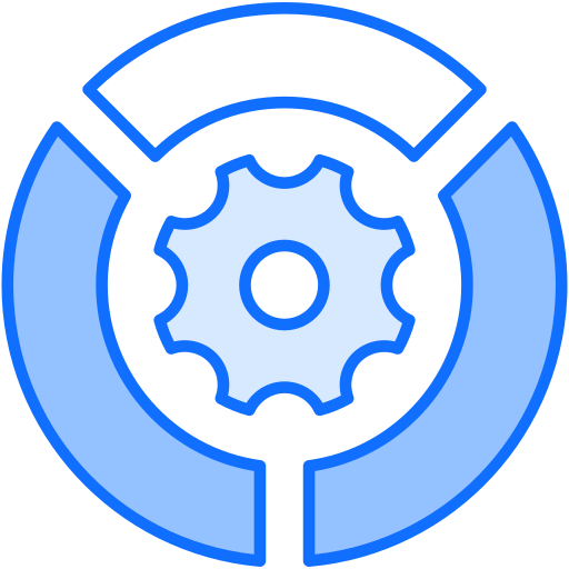 ダッシュボード Generic Blue icon