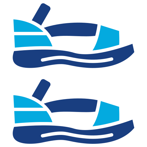 sandale Generic Blue Icône