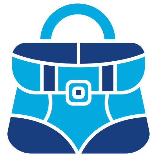 ハンドバッグ Generic Blue icon