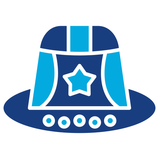 sombrero para el sol Generic Blue icono