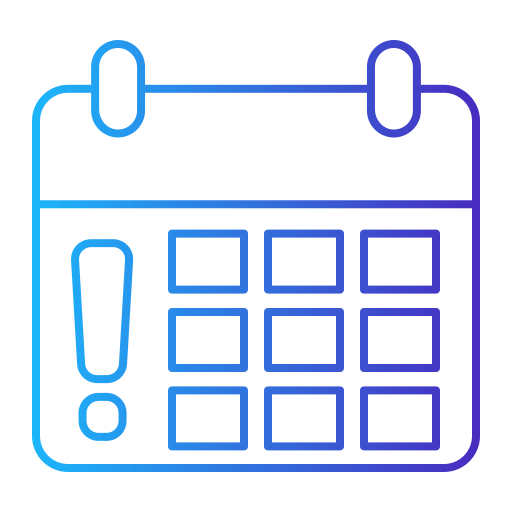 Calendar event Generic Gradient icon