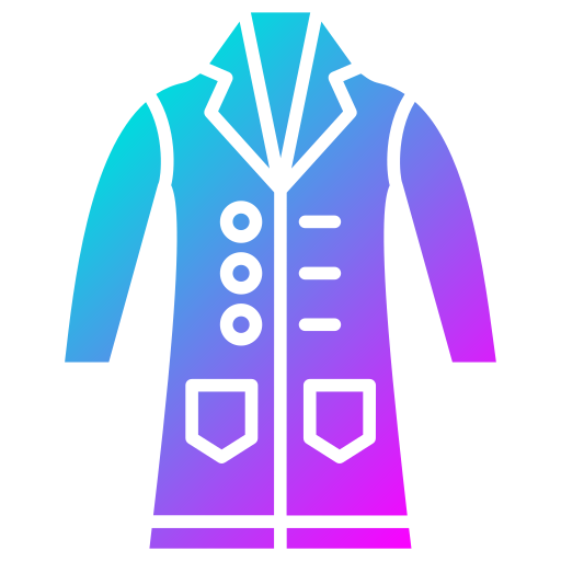 Лабораторный халат Generic Flat Gradient иконка