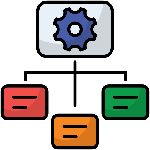 サイトマップ Generic Outline Color icon
