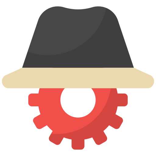 Черная шляпа Generic Flat иконка