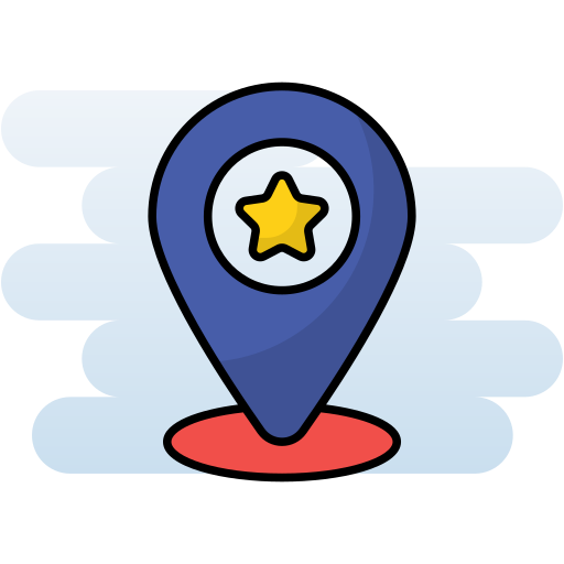Location pin Generic Rounded Shapes icon