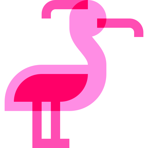 Bird Basic Sheer Flat icon
