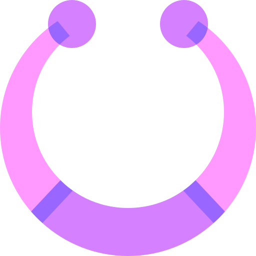 Necklace Basic Sheer Flat icon