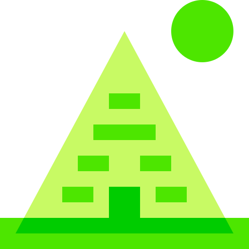 Pyramid Basic Sheer Flat icon