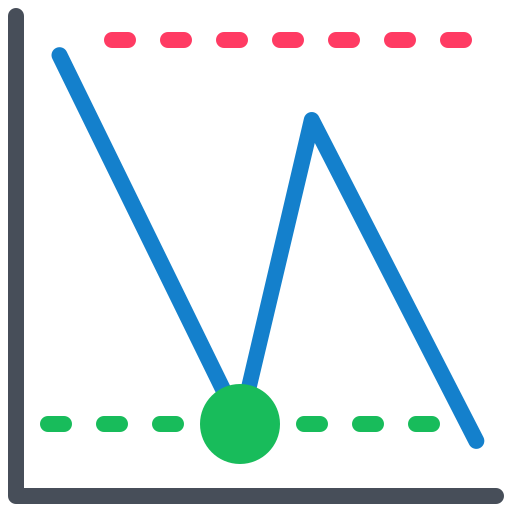análisis de mercado Generic Flat icono