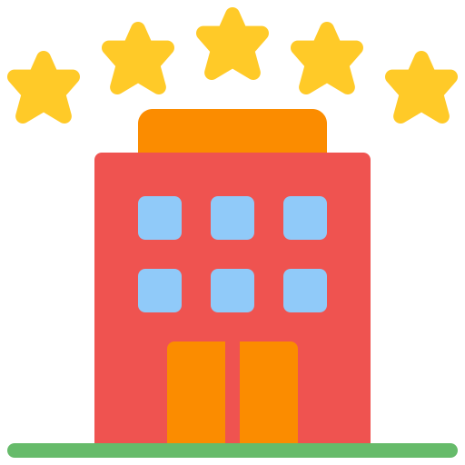 hotel Generic Flat icono