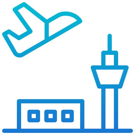공항 Generic Gradient icon