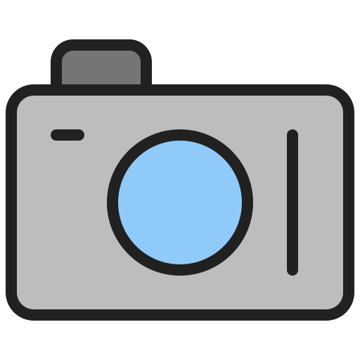 kamera Generic Outline Color icon