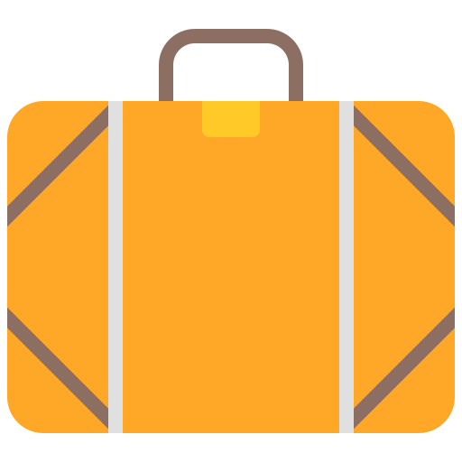 Travel baggage Generic Flat icon