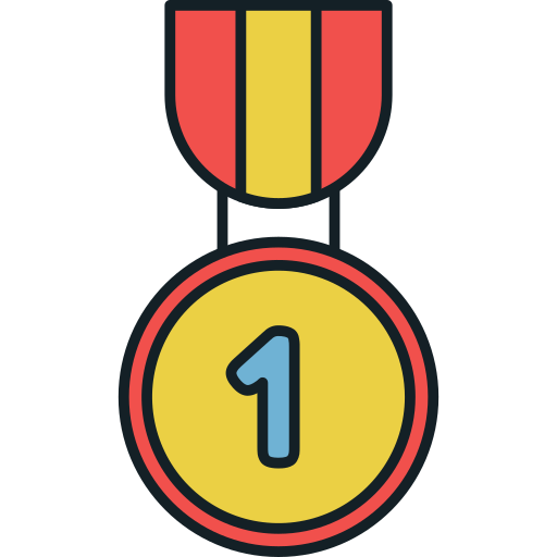 medal Generic Outline Color ikona