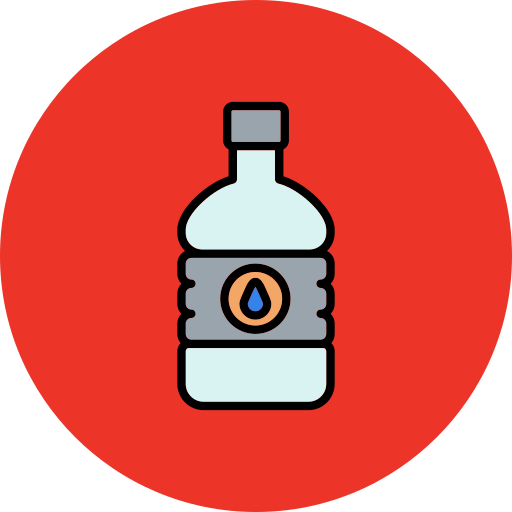 Mineral water Generic Outline Color icon