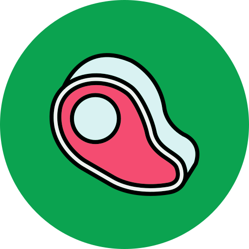 ステーキ Generic Outline Color icon