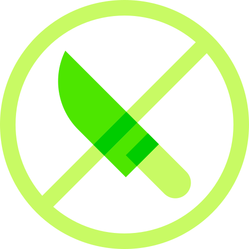 No weapons Basic Sheer Flat icon